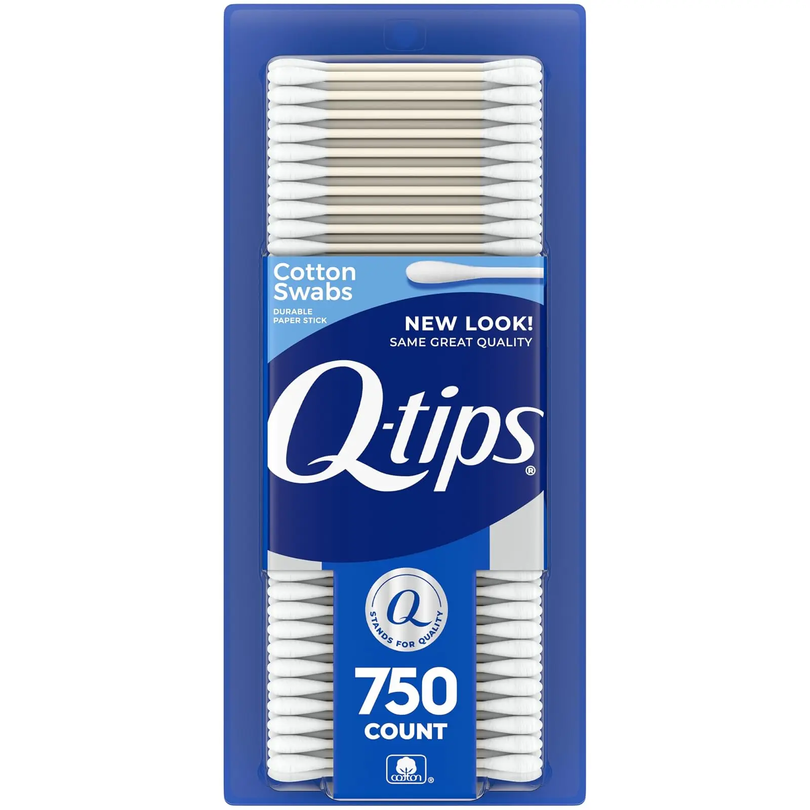 Cotton Swabs For Hygiene and Beauty Care Original Cotton Swab Made With 100% Cotton 750 Count