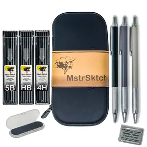 Metal Mechanical Pencils Drawing Kit for Artists and Designers