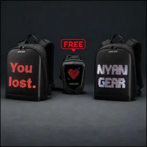 2 Backpacks 1 Free Leg Bag