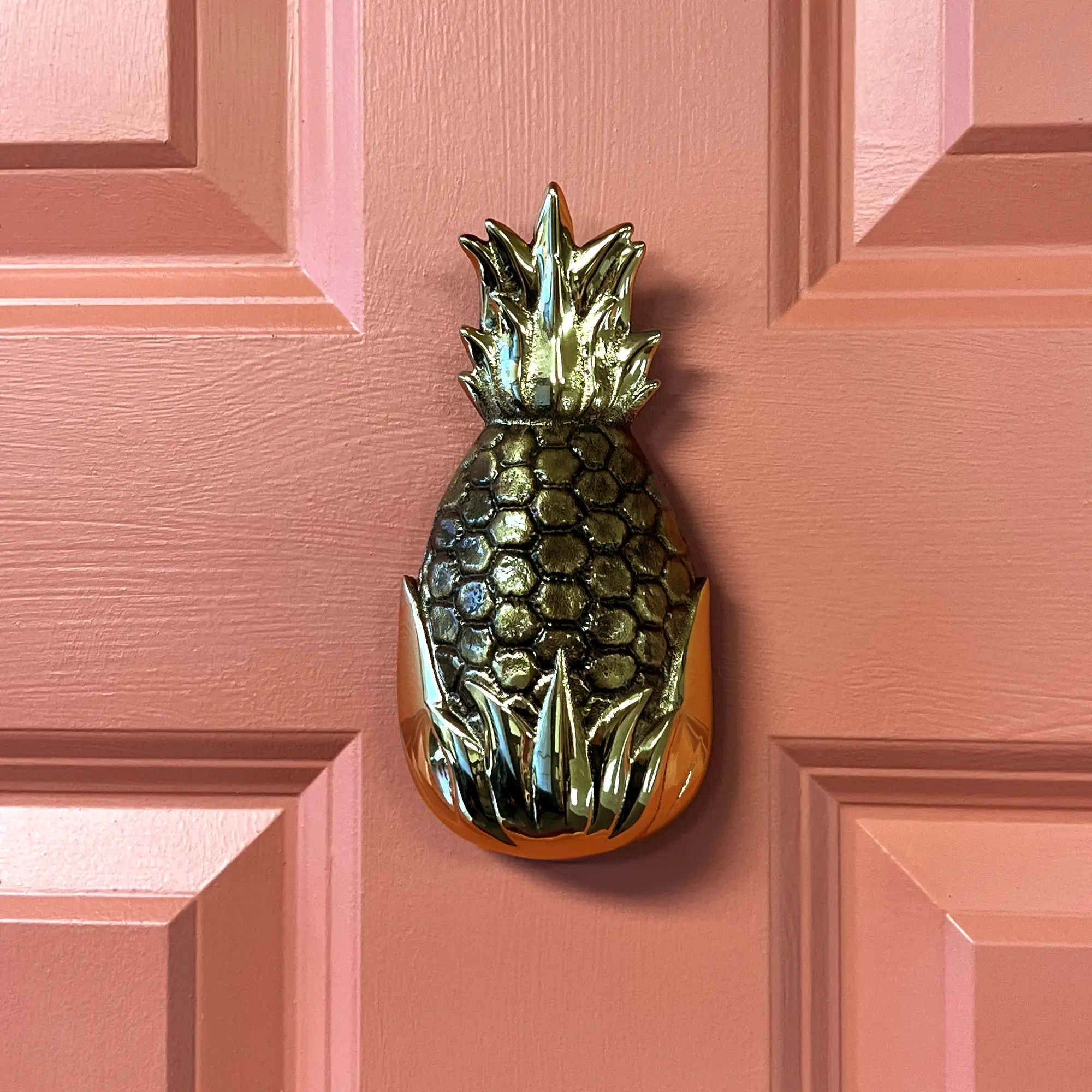 Pineapple Door Knocker by Michael Healy - Handcrafted, Easy Install