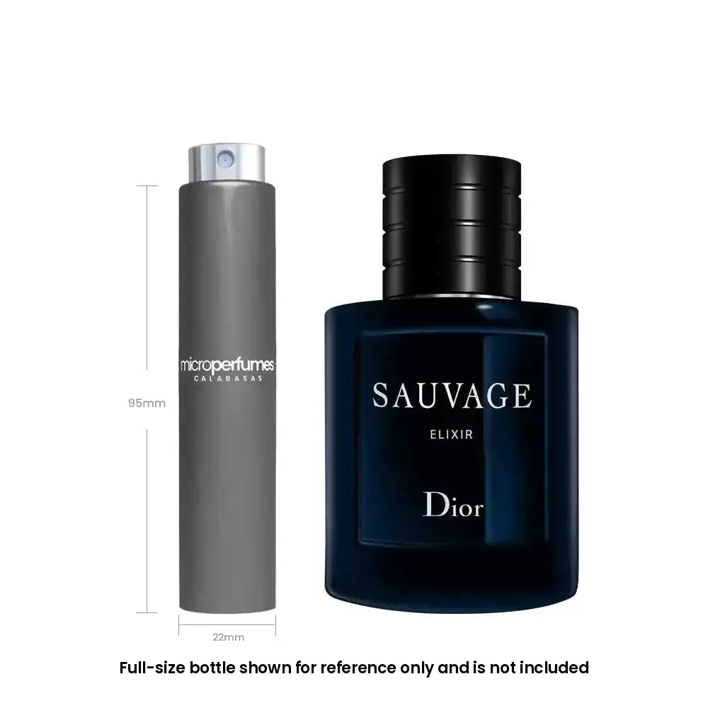 Sauvage Elixir Parfum by Christian Dior for Men - 5 mL Travel Spray - Independently Rebottled by MicroPerfumes