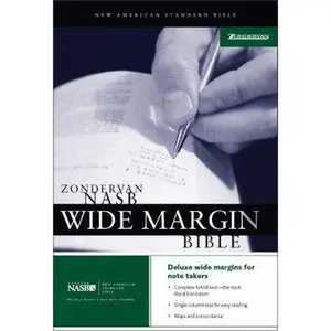 USED-Zondervan New American Standard Bible Wide Margin Bible by Zondervan (Hardcover)