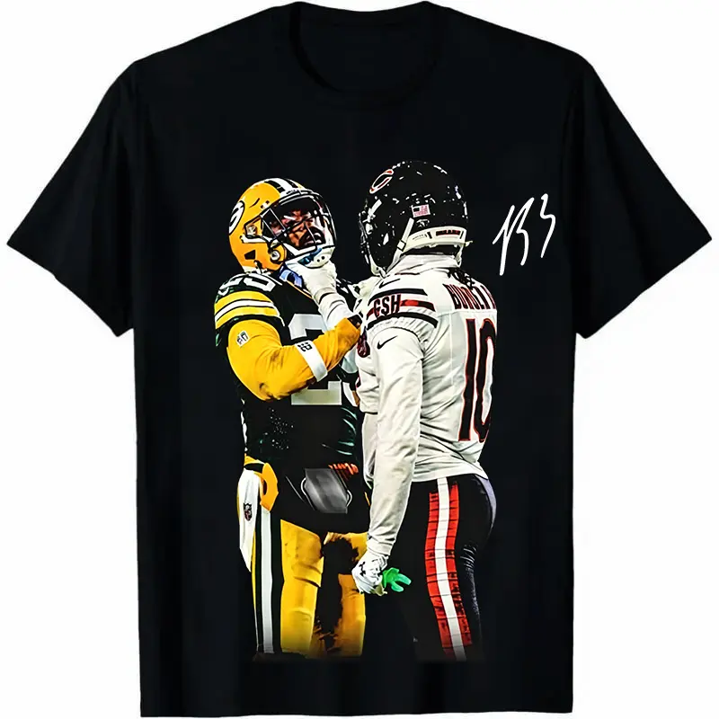Graphic T-Shirt Adult And Youth LUTHER BURDEN III "CHOKE" Tee Chicago Football Sports Shirt Unisex Y2K Cotton Streetwear Oversized Fan Apparel Short Sleeve Crewneck Casual Game Day Tee Men Women