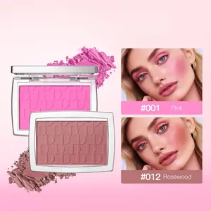 Multicolor Sculpted Blush Palette, Transparent Finish, Matte Natural Glow, Versatile Use for Cheeks or Eyeshadow, Makeup Essential, Cosmetics Products
