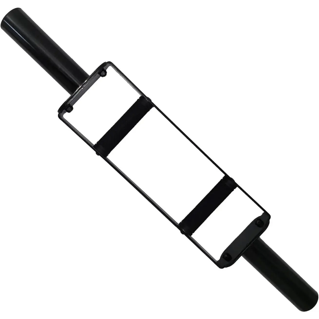 Olympic Tricep Bar Home Gym Weightlifting for Strength Training with Rubber Grips，for Deadlifts, Squats, Shrugs