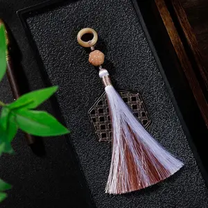 Bodhi ring with tassels