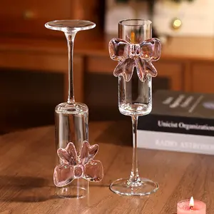 2ppcs 160ml New Glass Champagne Cup, Creative Sweet Wine Sparkling Wine Goblets, Suitable for Outdoor Parties, Beach Swimming, Best for Christmas