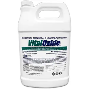 Vital Oxide Disinfectant, Deodorizer, Cleaner, Food-Contact Sanitizer, Virucide – (EPA registration #82972-1) – Kills Mold & Mildew, Eliminates Odors-1 Gallon