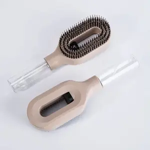 2-in-1 Hairbrush with Spray Bottle
