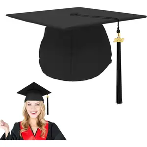 Graduation Cap with 2026 Tassel, Unisex Adult Graduation Cap for High School Bachelor
