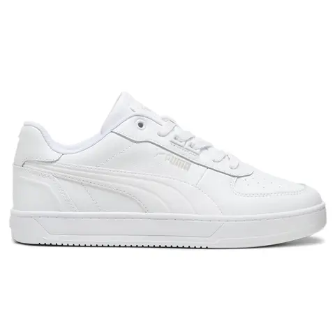 PUMA Mens Caven 2.0 Lux Lace Up Sneakers Shoes Casual - White