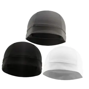 Skull Caps 3 PCS Warm Breathable for Helmet men's Beanie cycling caps Two wearing styles Do-Rag Running Beanie Under Helmet Lineri Sports Esports Styling Windproof Suitable for all seasons Spring Deal Gift for Boyfriend