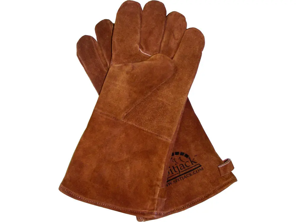 SpitJack Fireplace & BBQ Gloves (Brown) SpitJack Fireplace & BBQ Gloves (Brown)