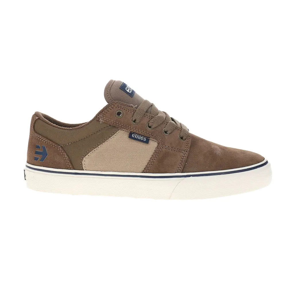 Etnies Mens Barge Lifestyle Skate Skate Sneakers Shoes - Brown