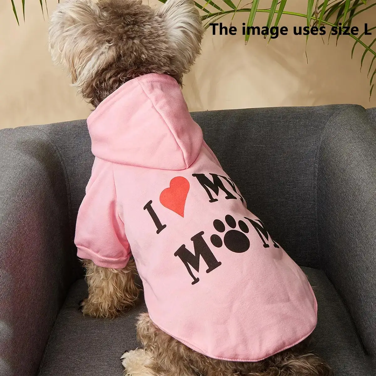 Letter Slogan Pattern Pet Hoodie, Cute Pet Clothes For Small Dogs & Cats, Cat & Dog Decorative Clothes