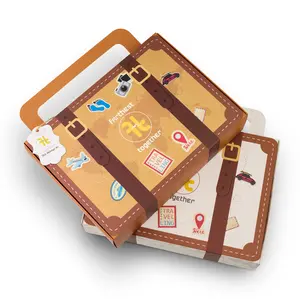 Option 1 (Jr. Adventurers): Vintage Travel Box Set - Brown or White