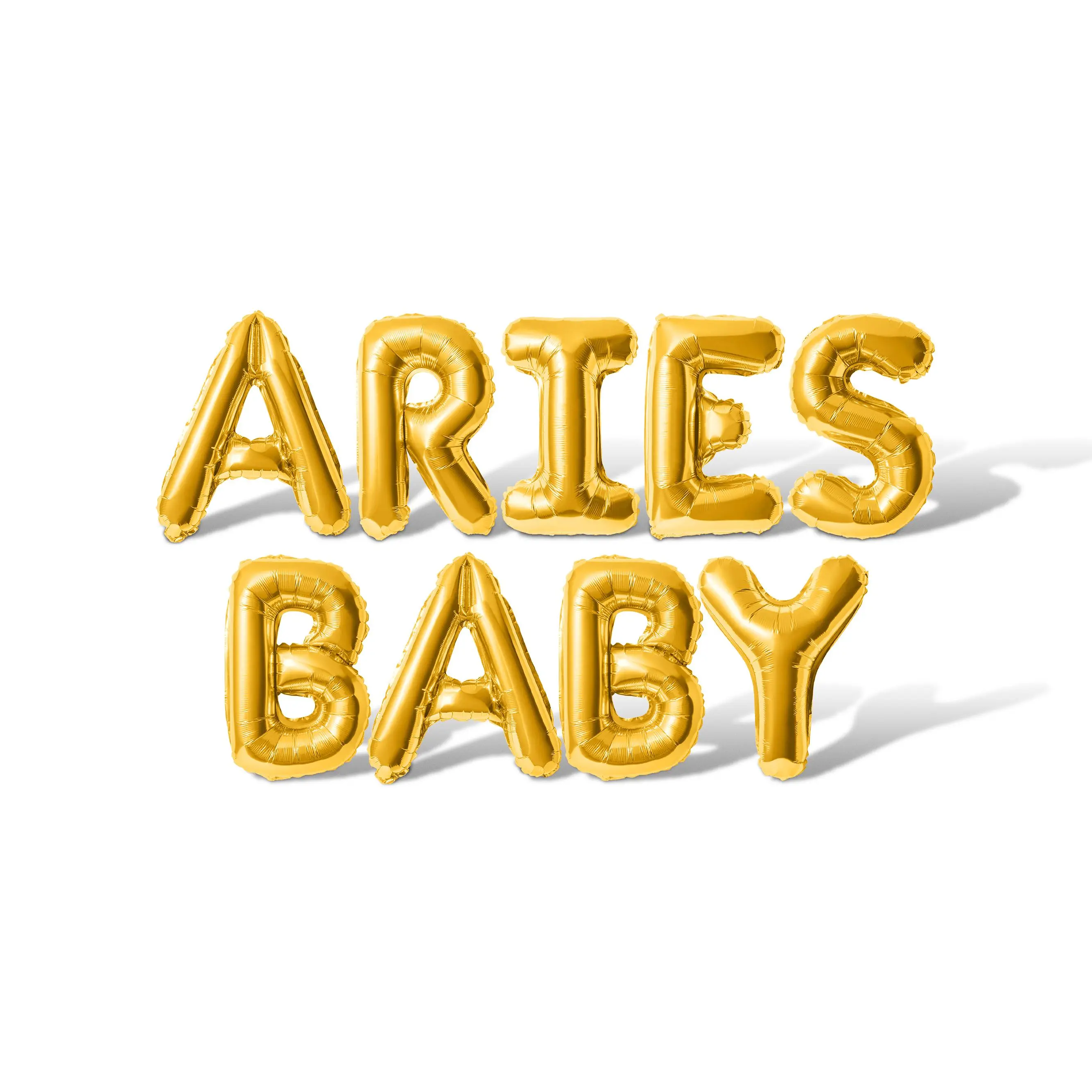 Letter Balloons - ARIES BABY 16" Inch Alphabet Letters Foil Mylar Balloon Birthday Party Banner