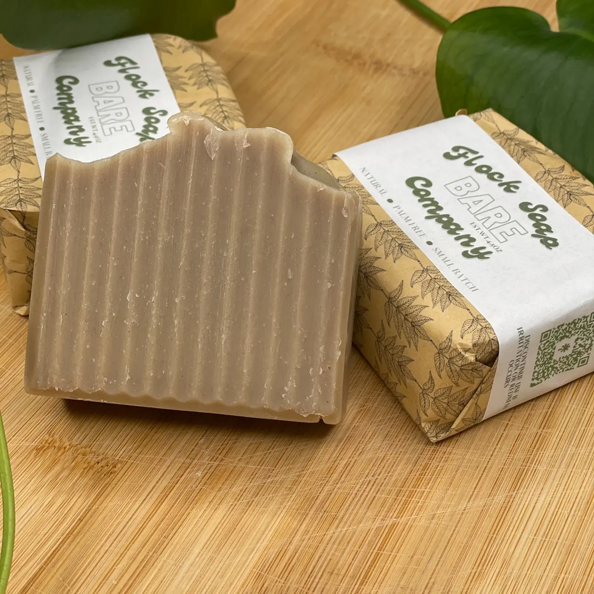 All-Natural Neem-Infused Soap Organic Hydrating Fragrance Free