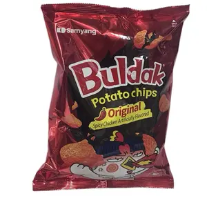 Buldak Potato Chips Original Spicy Chicken Artificially Flavored Snack