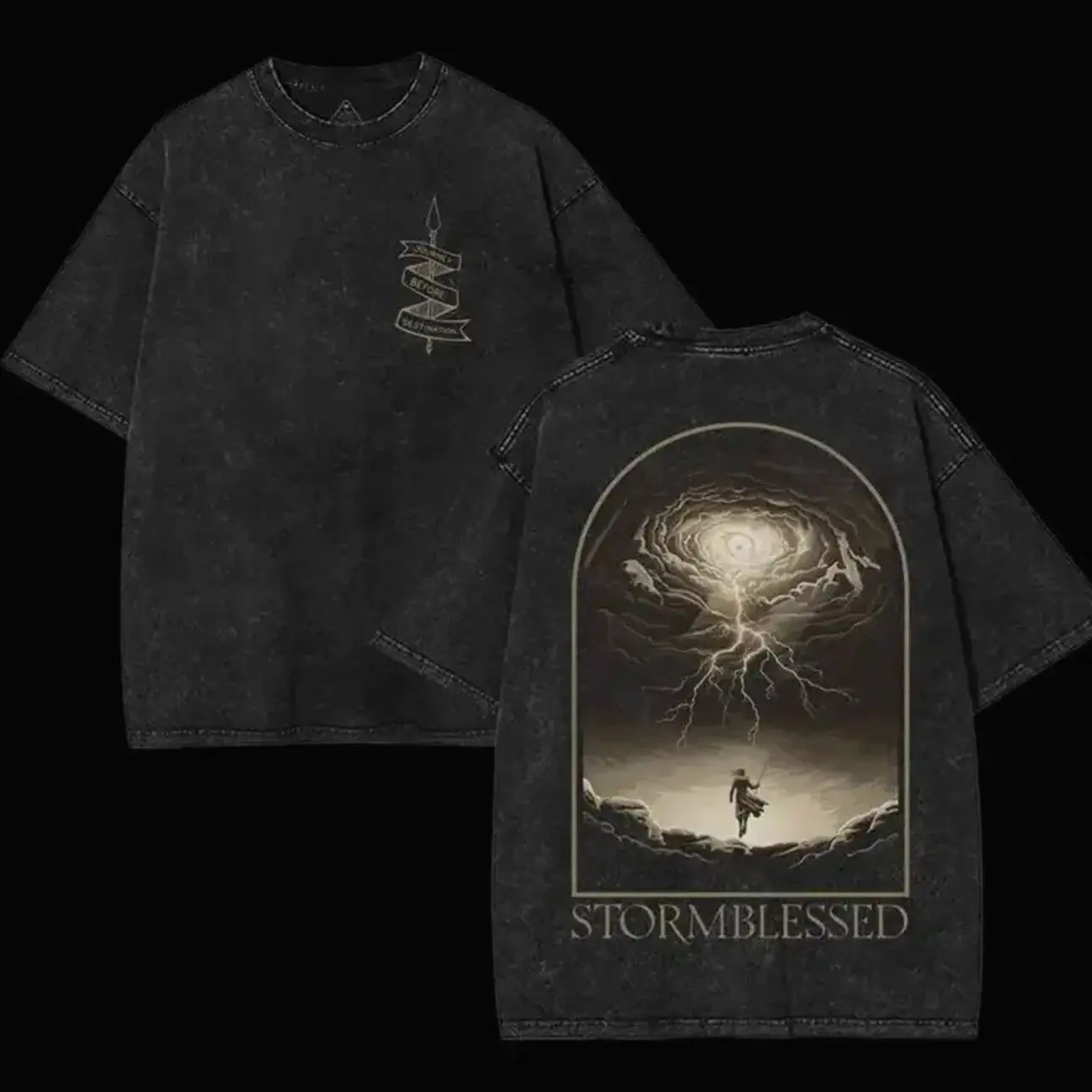 Stormlight Archive Shirt Kaladin Stormblessed Oversize Lightweight Acid Washed T-Shirt Premium Cotton Classic Style Comfortable Brandon Sanderson Fan Gift Bookish Gift Clothes Menswear 2II