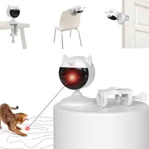 Elevate Playtime with Potaroma Smart Sensor Cat Laser Toy - Interactive, Motion Activated Fun for Your Feline Friend!