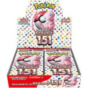 Pokemon Scarlet and violet 151 jap booster pack