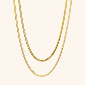 Herringbone Chain Necklace