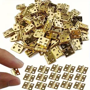 10pcs Mini Hinge Model Hinge Jewelry Box Hinge Hinge Packaging Box Hinge Small Hinge Iron