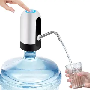 USB charging electric drinking water pump, automatic water dispenser, 5-gallon bucket water pump, portable water dispenser, suitable for home, office, outdoor travel, etc