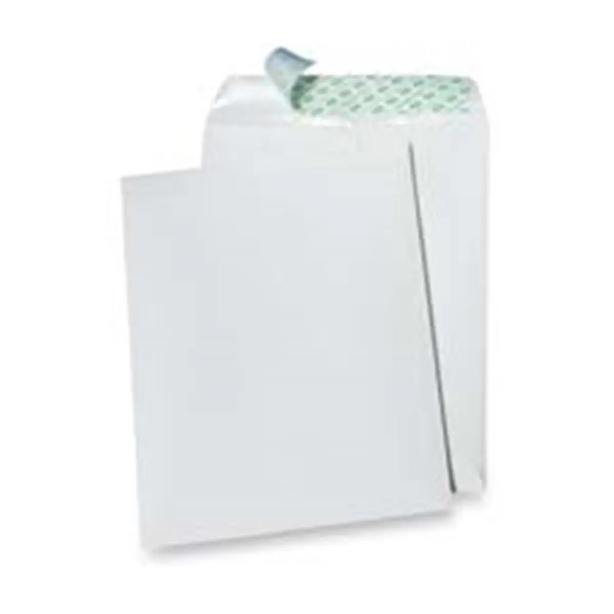 Quality Park Products QUA77397 Durable Tech-No-Tear Postal Envelope, Paper Side Out, 10x13 in, White, Redi-Strip, Seal Easy, Easy to Seal