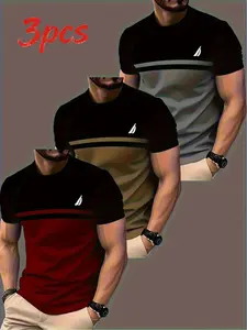 Latest Men's Los Angeles Basketball Jersey Original - Casual 3D Printed Crew Neck T-Shirt, Breathable Perforated Fabric, Summer Sportswear, White with Black and Yellow Accents, "LAL 23" Graphic Design, Basketball Gear