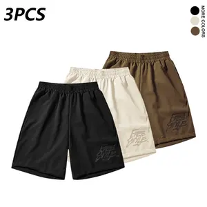 3Pack Men’s Summer Loose Casual , 3-Pack – Trendy Printed Elastic Waist Bermuda , Available in Multiple Colors workwear short pant