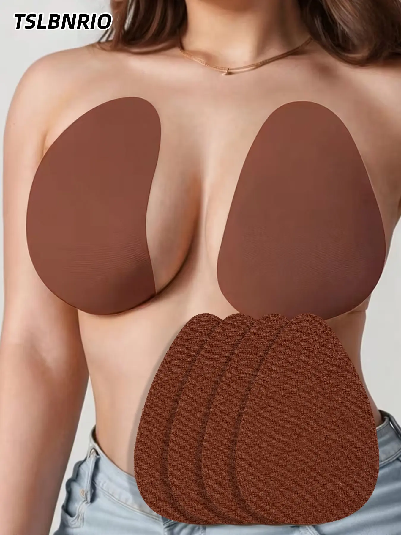 TSLBNRIO Invisible, Seamless Breast Lift Tape, Bra, Underwear, Disposable  Adhesive Breast Petals, Anti-Sagging Nipple Covers, Breathable &  Water-Wettable Breast Patches, Mild Adhesive, Tight Fit, Ideal for Strapless  Backless Dresses - TikTok Shop