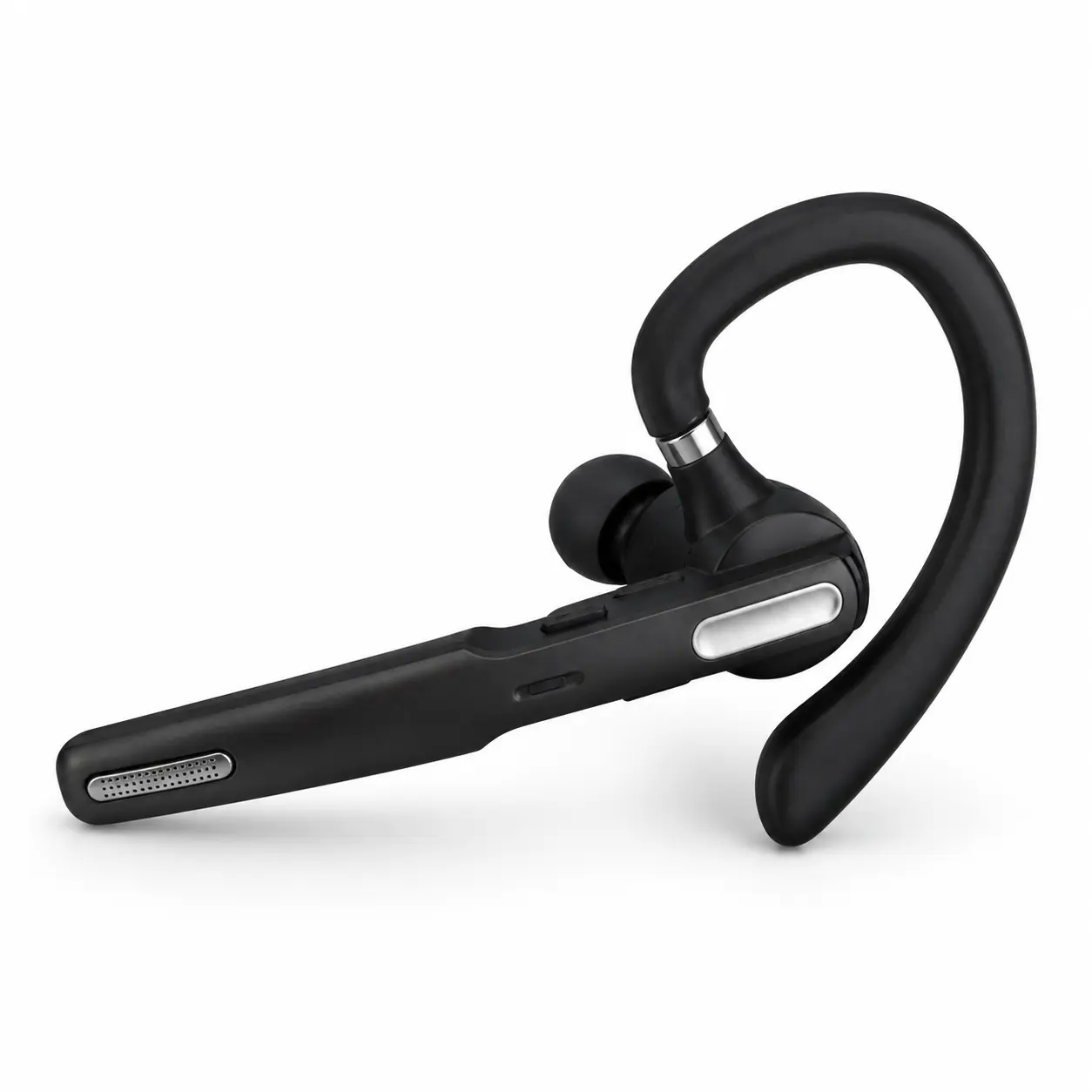 G3 Business Wireless Headset with Charging Case, Single Ear Bluetooth 5.0 Headset with Noise Cancelling Mic, 10H Talk Time, Mute Button, Ear Hook Headset for Work Calls, Office & Driving