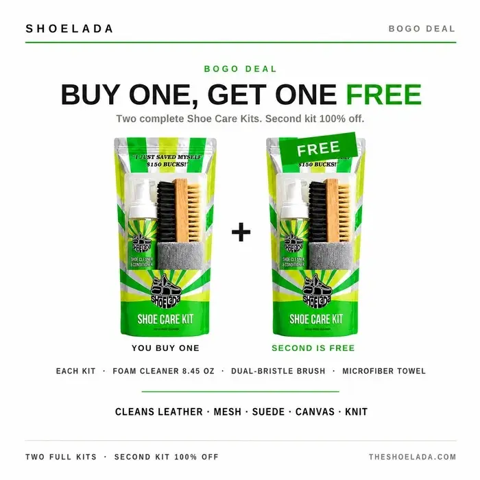 SHOELADA- SHOE CARE KIT BOGO FREE