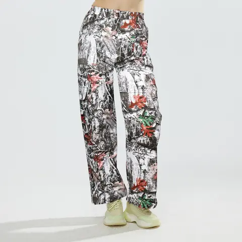 JOJOANS Women's Straight Leg Pants Minimalist Plain Multi-pocket Button,  Casual Comfort High Waist Zipper Cargo Pants,  Womenswear  Outfits Trouser TikTokShopBlackFriday