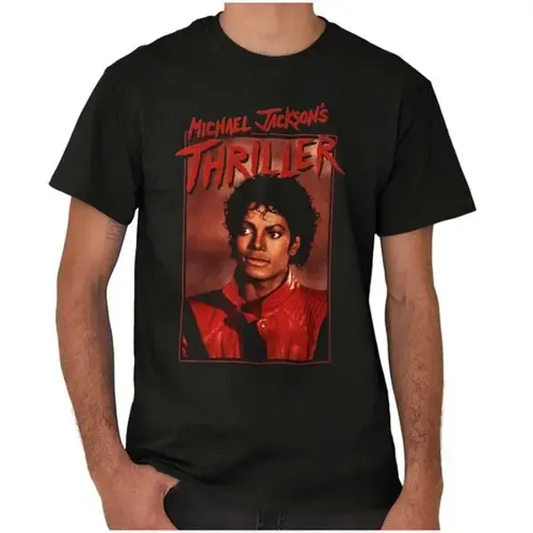 Michael Jackson Thriller King of Pop Star Womens or Mens Crewneck T Shirt Tee funny men graphic Gooner Eat Sleep Goon Repeat T-Shirt Retro Deftones Tour Purple Rain Crew Neck zip hoodies