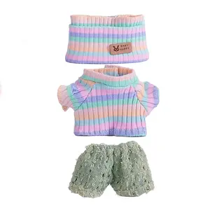 6.69 Inch Laba Laba Doll Clothes Set, Includes Fashionable Beanie Hat, Sweater & Pants or Dress, Fits 6.69 Inch Dolls, Cute Accessories, Doll Clothing Set, Clothes For Dolls