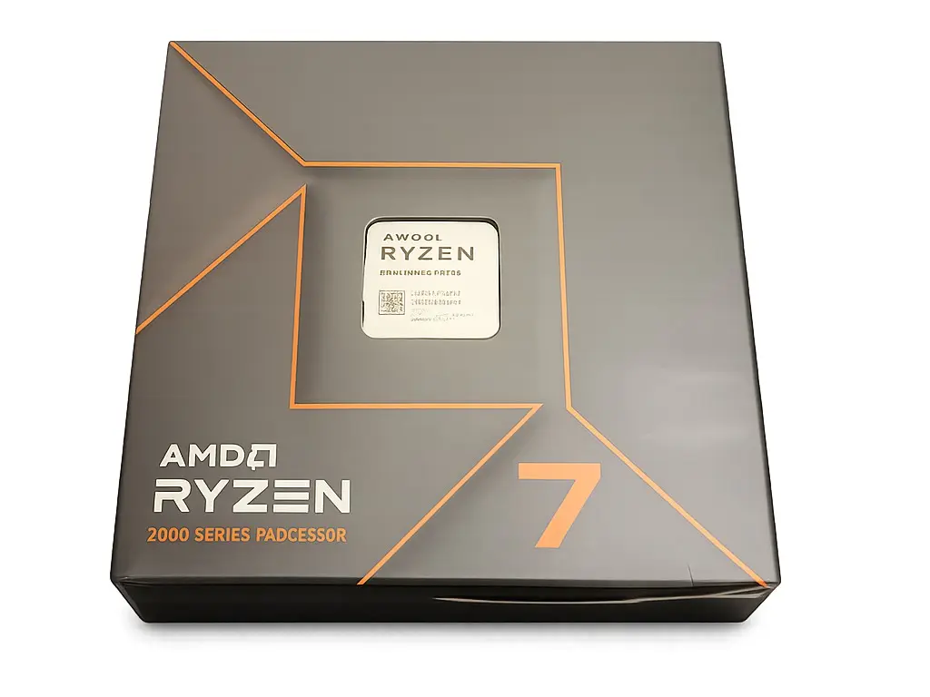 AMD Ryzen 7 7700X 7000 Series Desktop Processor - High-Processing CPU for Gaming, Video Editing Builds, Enhances Computing Speed