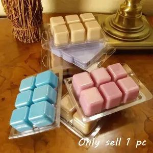 New scented square wax blocks / emit a charming fruity fragrance / specially designed for wax melting lamps and wax warmers / a must-have for the home / freshens the air in the bedroom and living room / a Mother's Day gift.
