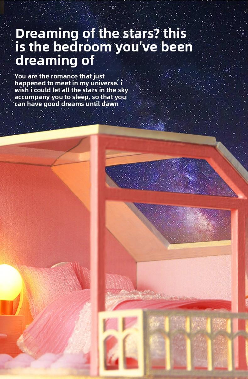 DIY Creative Attic Cabin — "Midsummer Moments": A 3D Assembly Model. This makes for an excellent birthday or holiday gift, as well as an ideal choice for crafting enthusiasts.