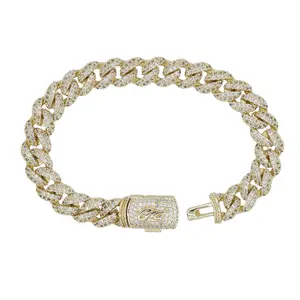 GLD Link Bracelet in Yellow Gold - 8.5mm