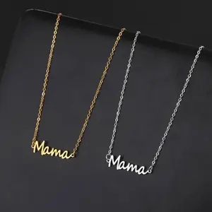 Mama stainless steel necklace perfect for Mother’s Day