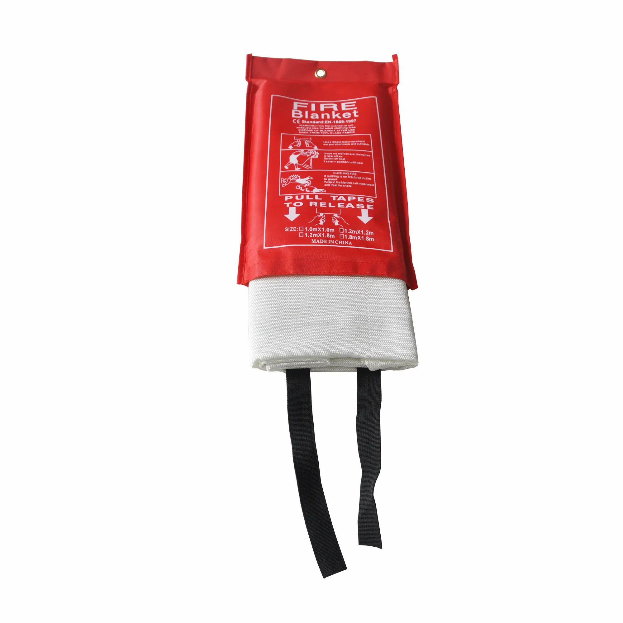 Fire Blanket for Home Use,High-Temperature Resistant Kitchen Flame Retardant Fiberglass Fireproof Cloth,Multiple Sizes for Outdoor and Indoor Fire Safety