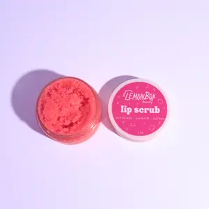 Lip Scrub - Vegan Exfoliating Sugar Scrub with Organic Oils