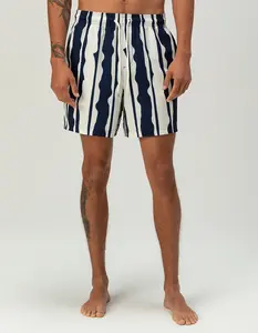 RSQ Mens Seersucker 6.5" Swim Trunks