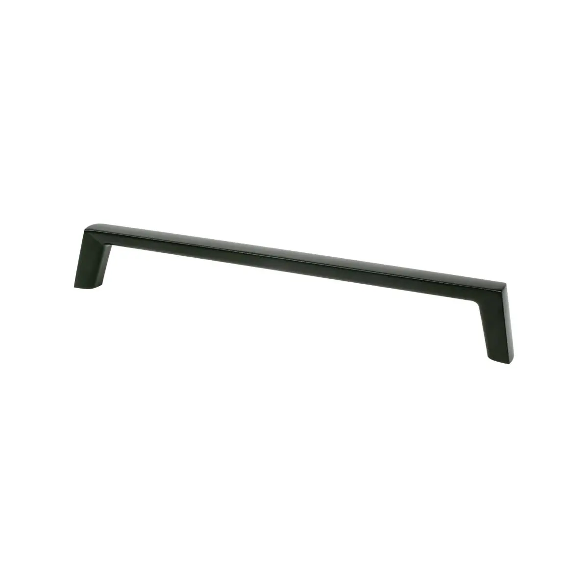 212 MAIN Brookridge Door & Drawer Pull, 224 mm, Matte Black, Matte Finish, Zinc Construction, Transitional Cabinet Hardware, Door & Drawer Hardware