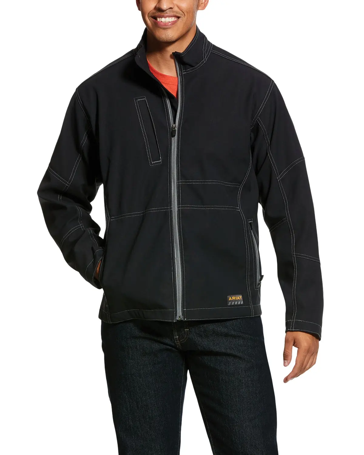 Ariat Men's Men'S Rebar Canvas Softshell Work Jacket Big And Tall - 10020768-Big