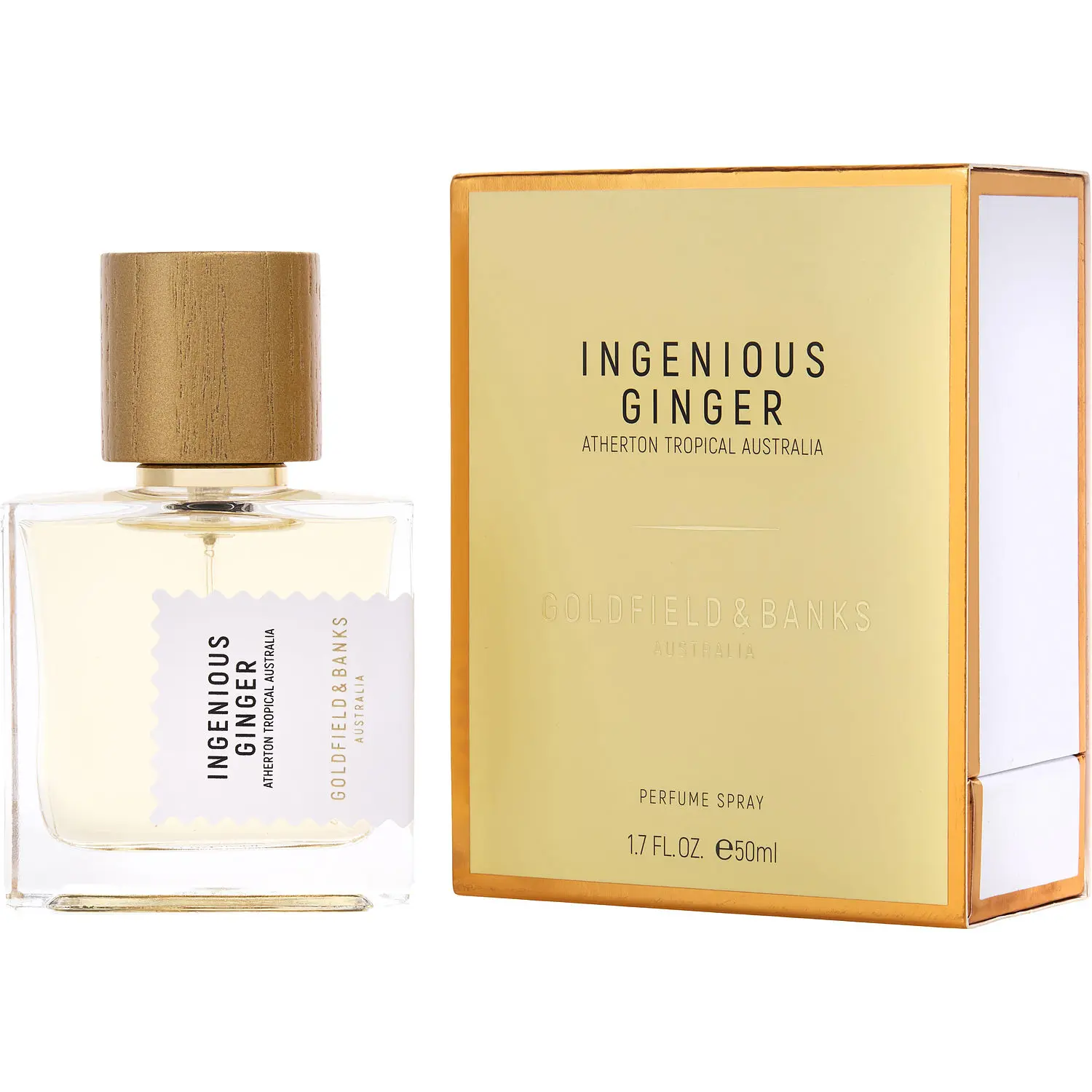 Goldfield & Banks Ingenious Ginger By Goldfield & Banks Eau De Parfum For Unisex Goldfield & Banks Ingenious Ginger By Goldfield & Banks Eau De Parfum For Unisex