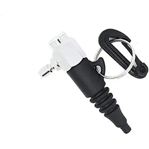 Dual-Purpose Nozzle & Tire Inflator Low Pressure Hose Adapter for Regulators, Schrader Valve Tires, Inflatable Beds, Boats & Outdoor Equipment